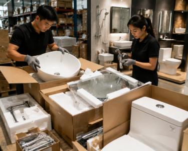 Warehouse or showroom receiving inspection