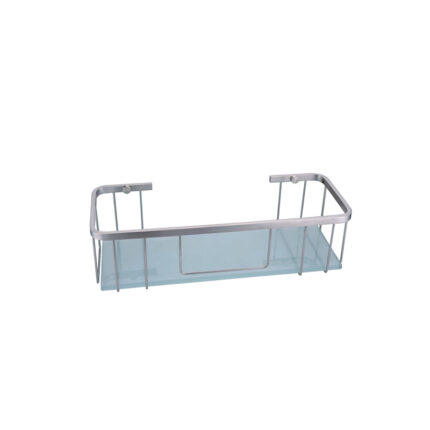 NTL-B11813 Glass Rectangle Bathroom Basket