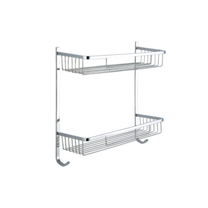 NTL-B11825 Double Bathroom Basket