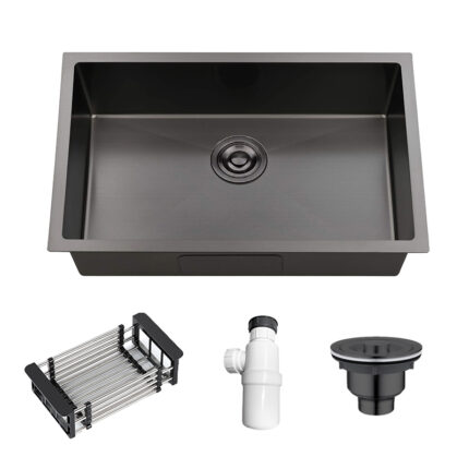 NTL-K6245-GM 304 Stainless Steel NANO Kitchen Sink (620*450*230mm)