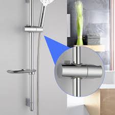 Adjustable-height shower head holder