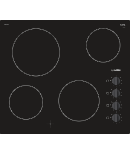 Electric ceramic cooktop