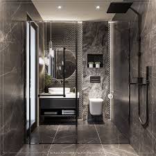 Modern bathroom interior